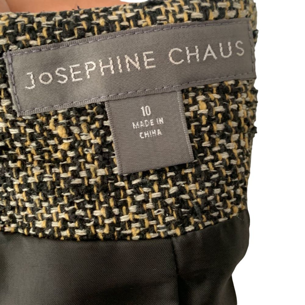 Jossefine Chaya Petite Beaded Embellished Tweed Blazer Size 10 - Picture 3 of 8